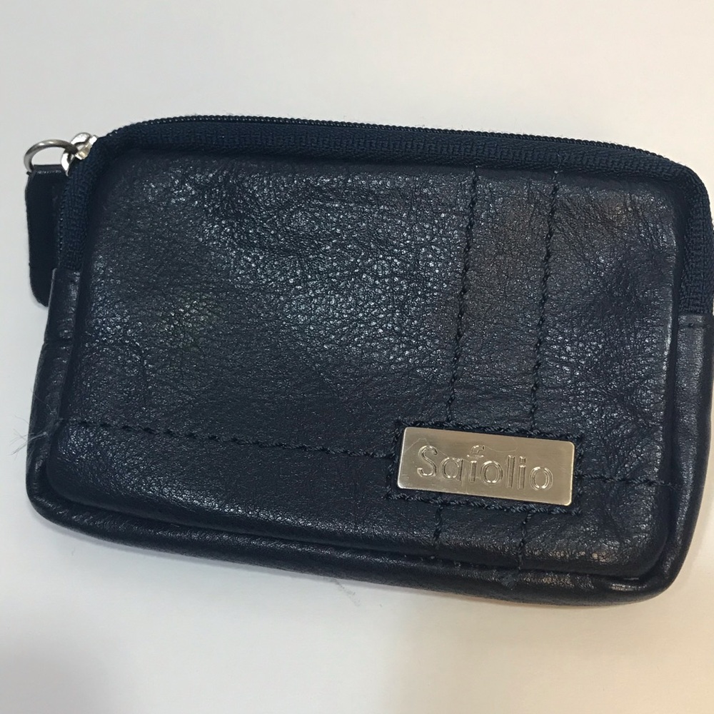 3/25$ Petit porte monnaie cuir véritable SAFALIO